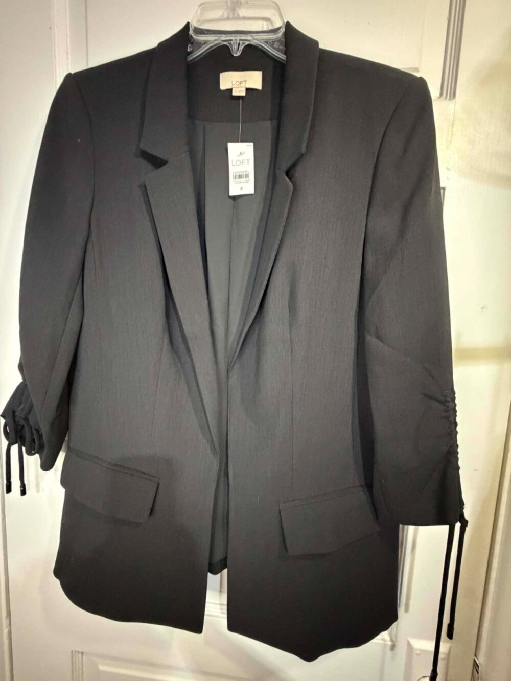 Black LOFT dress jacket size 8